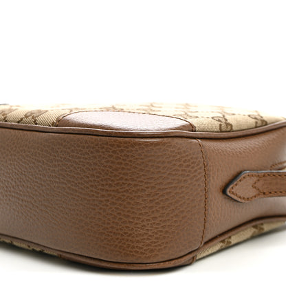 Gucci Monogram Mini Bree Messenger Bag Beige Tabacco 9 of 9