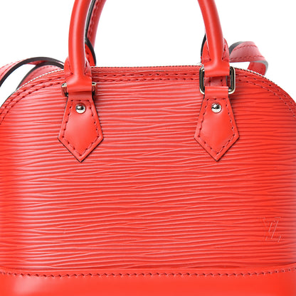 Louis Vuitton Epi Nano Alma Coquelicot 7 of 9