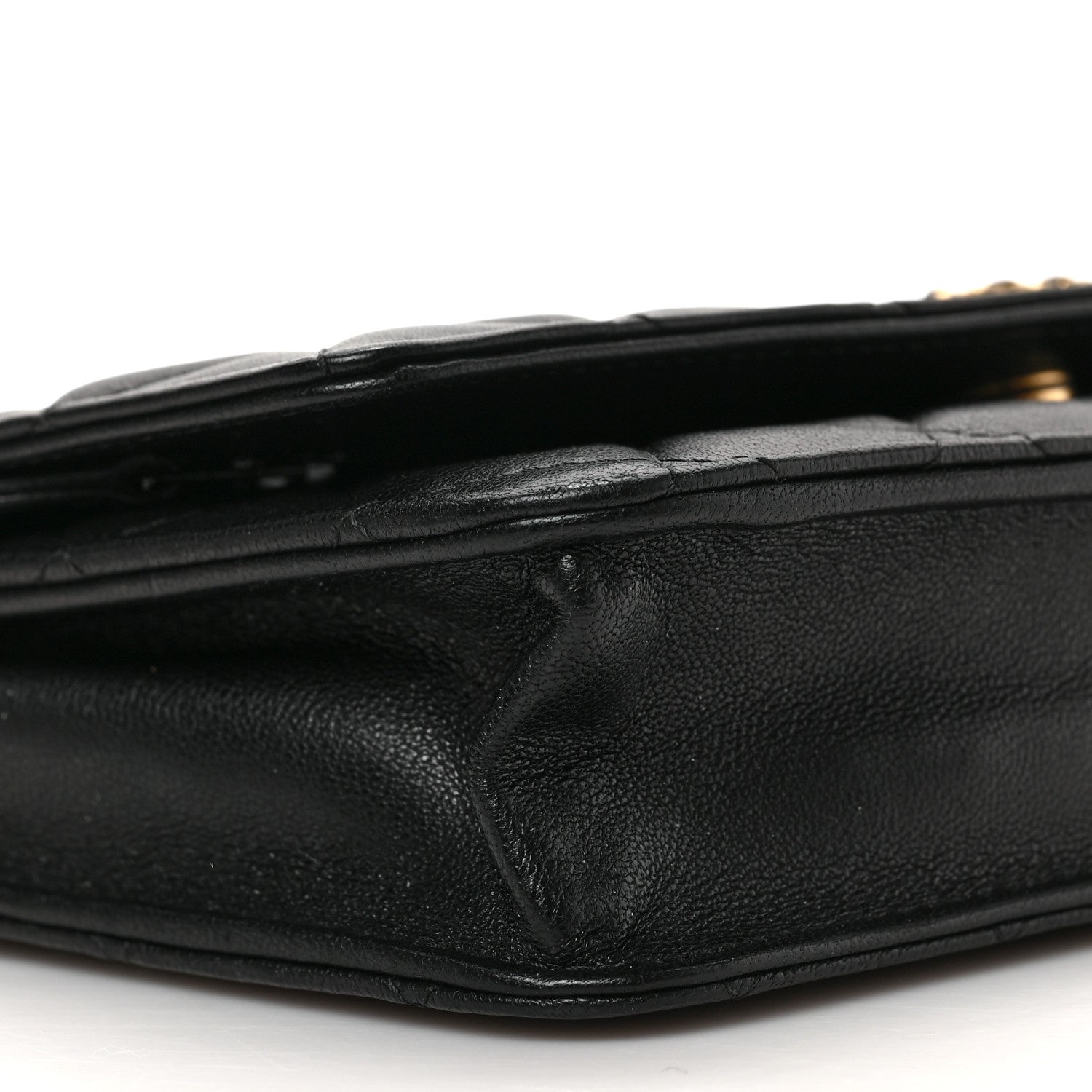 Chanel Lambskin Quilted Infinity Wallet On Chain WOC Black 8 of 10