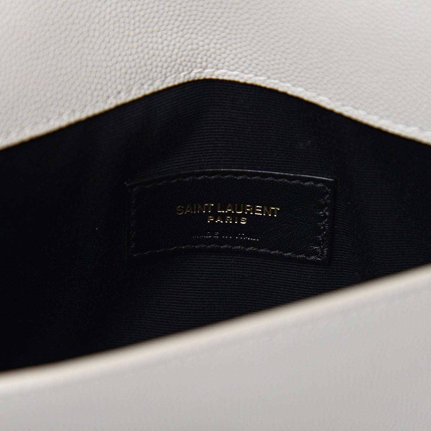Saint Laurent Grain De Poudre Uptown Pouch Crema Soft 5 of 7