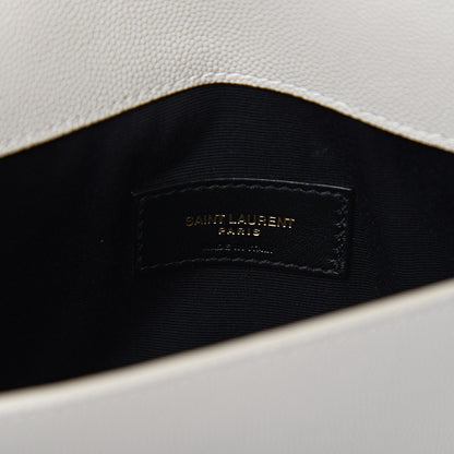 Saint Laurent Grain De Poudre Uptown Pouch Crema Soft 5 of 7