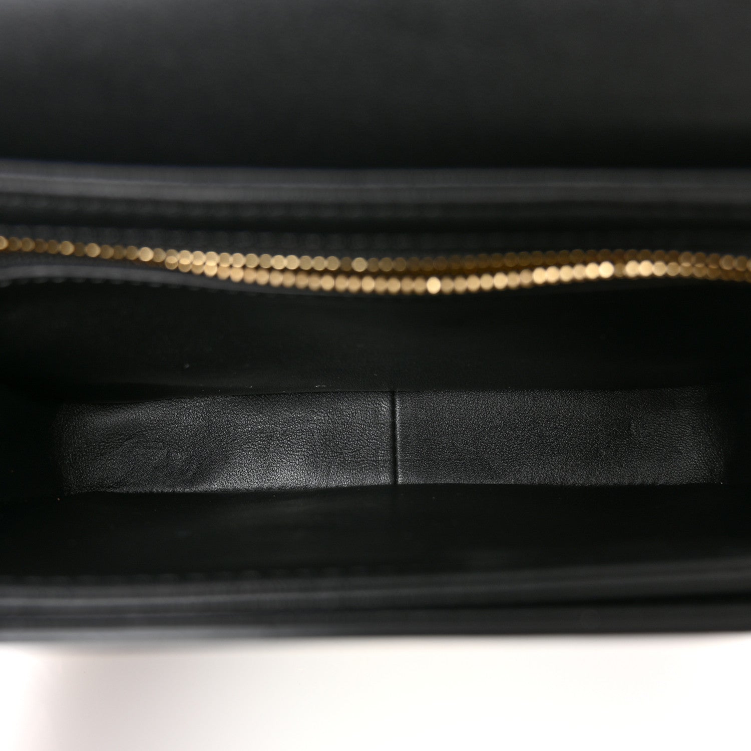 Celine Shiny Calfskin Teen Triomphe Black 5 of 9