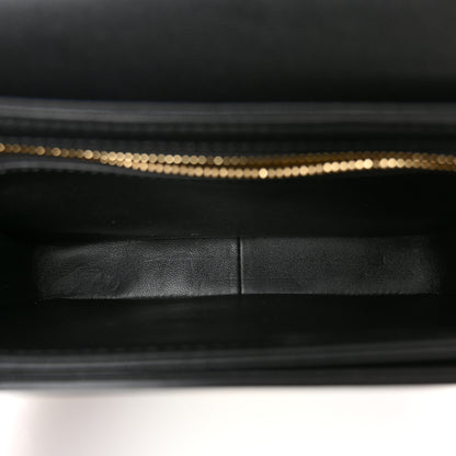 Celine Shiny Calfskin Teen Triomphe Black 5 of 9