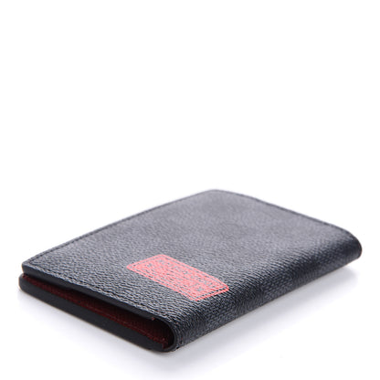 Louis Vuitton Damier Graphite My LV World Tour Pocket Organizer NM 4 of 9