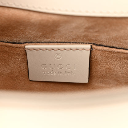 Gucci Calfskin Mini Sylvie Chain Shoulder Bag White 6 of 11
