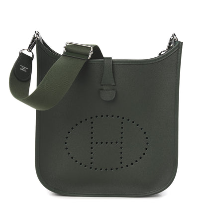 Hermes Epsom Evelyne III PM Vert Anglais 1 of 10
