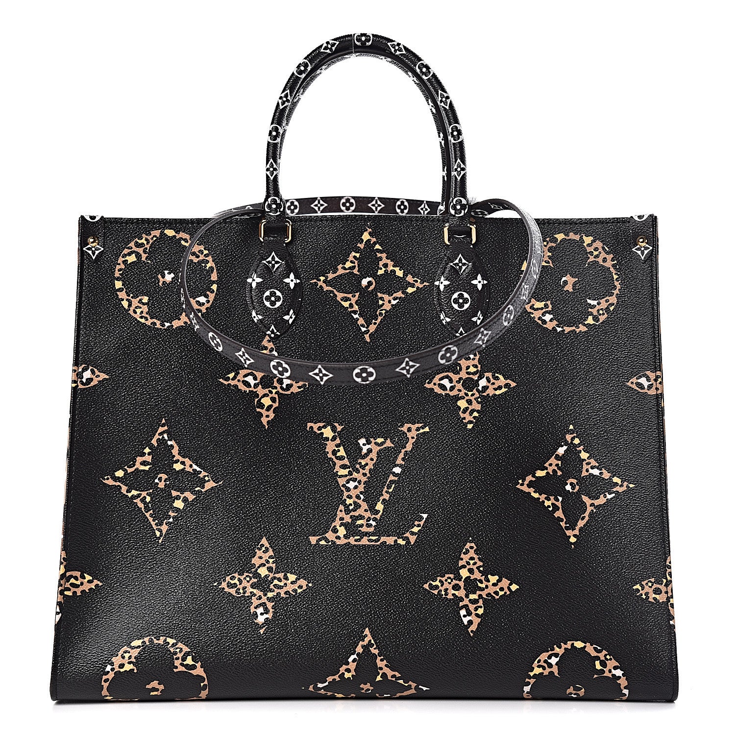 Louis Vuitton Monogram Giant Jungle Onthego GM Black 1 of 12