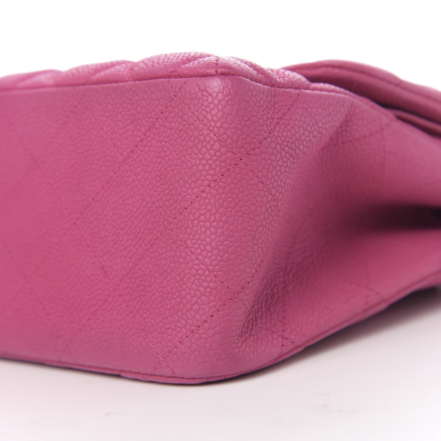 Chanel Iridescent Caviar Quilted Jumbo Double Flap Pink 8 of 9