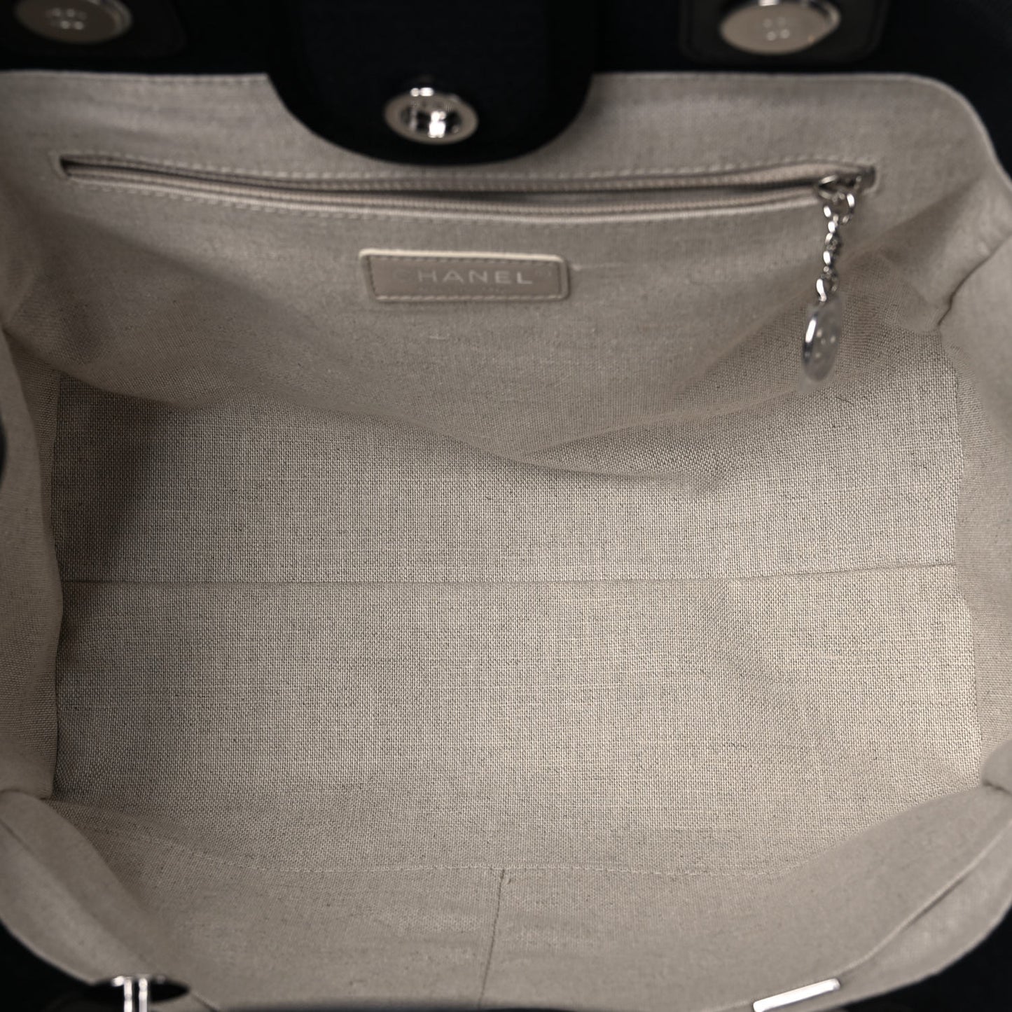 Mixed Fibers Small Deauville Tote Black