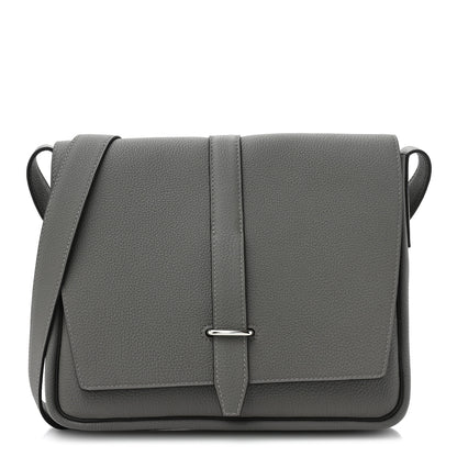 Hermes Togo Steve Light Messenger Gris Meyer 1 of 10