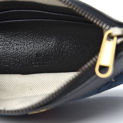 Gucci Velvet GG Monogram Textured Calfskin Web Smartphone Case Blue Beige Black 6 of 7