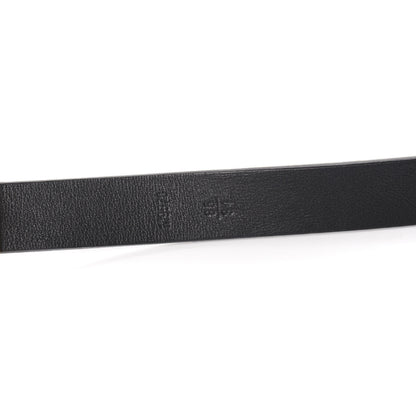 Louis Vuitton Calfskin Embossed LV Initiales Belt 85 34 Black 4 of 7