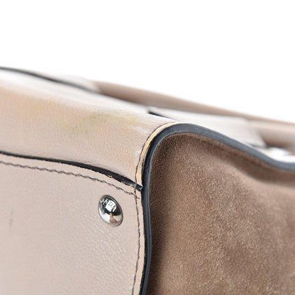 Prada Glace Calf Suede Twin Pocket Tote Pomice 11 of 21