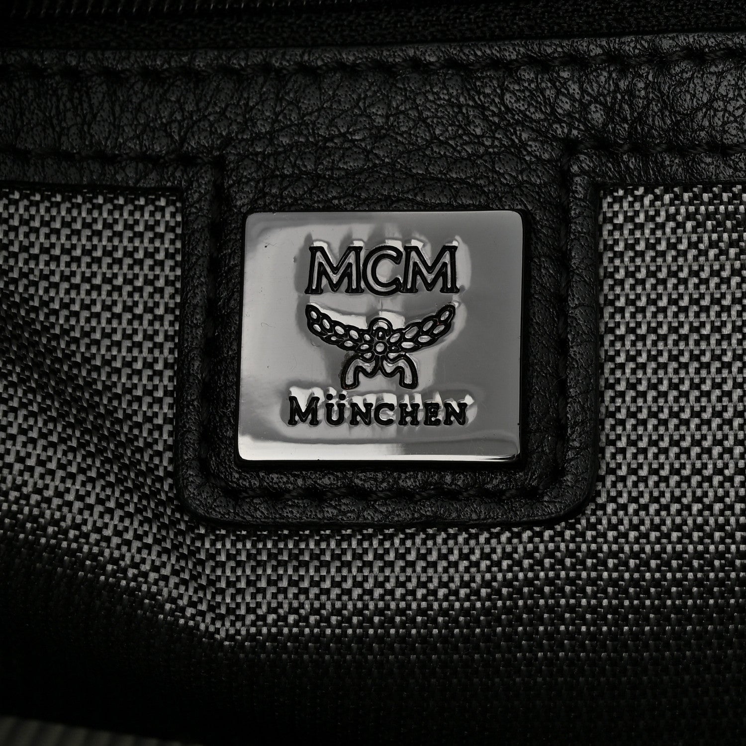 MCM Visetos Medium Side Studs Stark Backpack White 6 of 13
