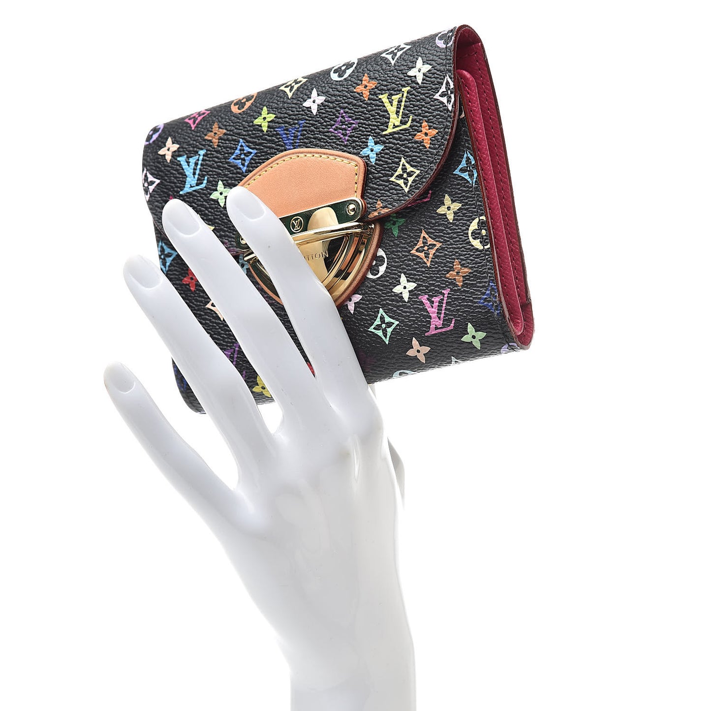Monogram Multicolor Joey Wallet Black Grenade