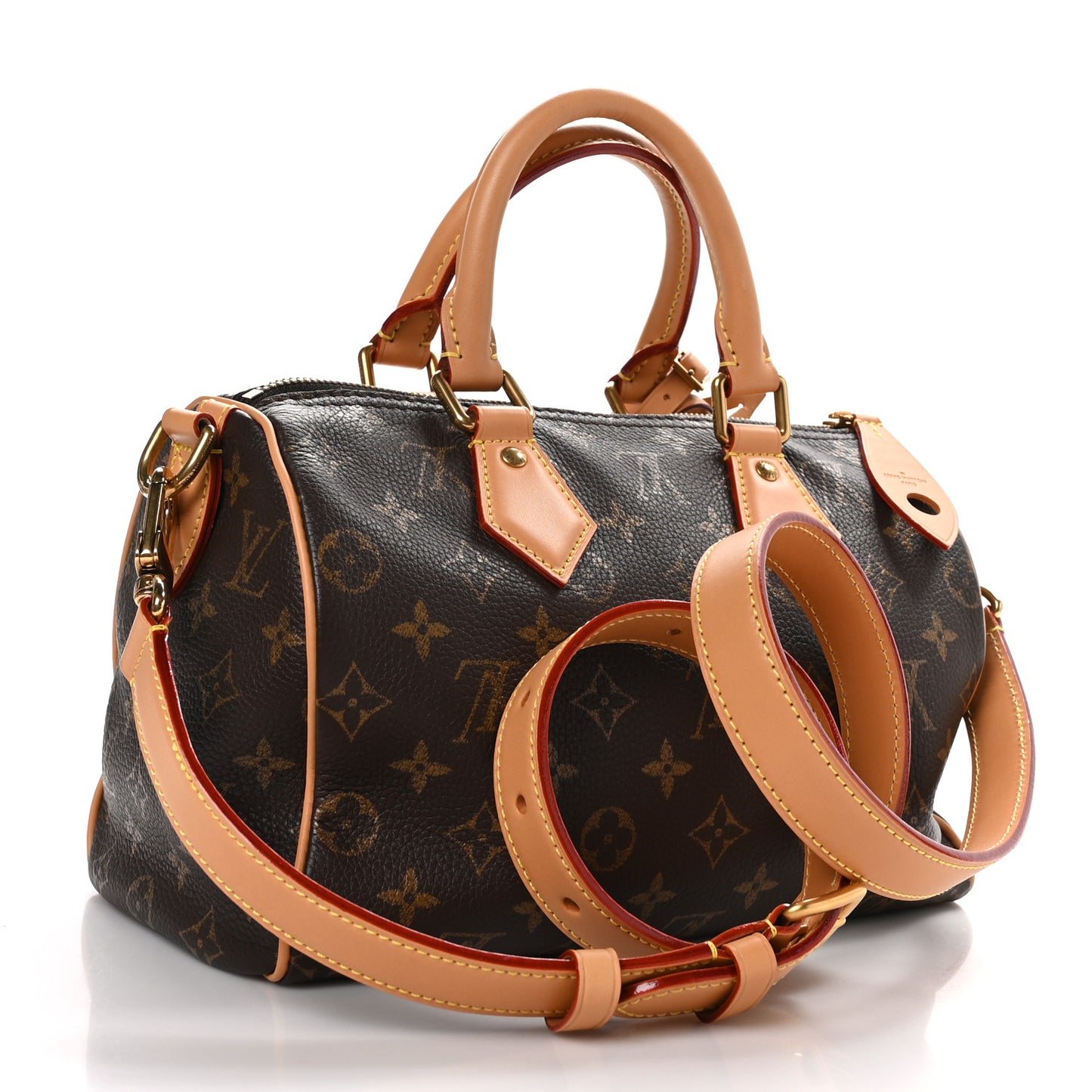 Calfskin Monogram Speedy P9 Bandouliere 25