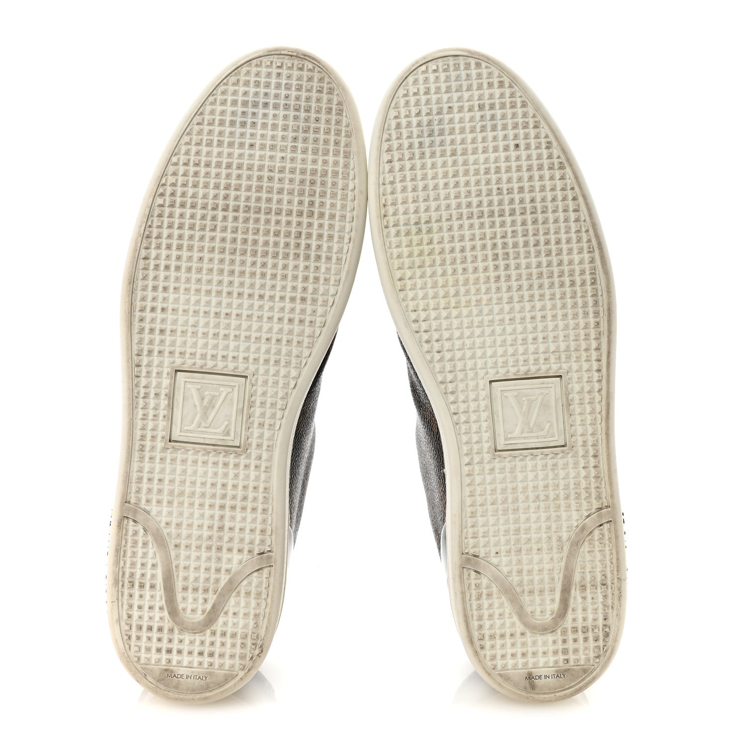 Louis Vuitton Patent Monogram Frontrow Sneakers 42 1840014