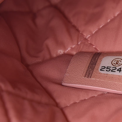 Chanel Canvas Small Deauville Pouch Pink 7 of 9
