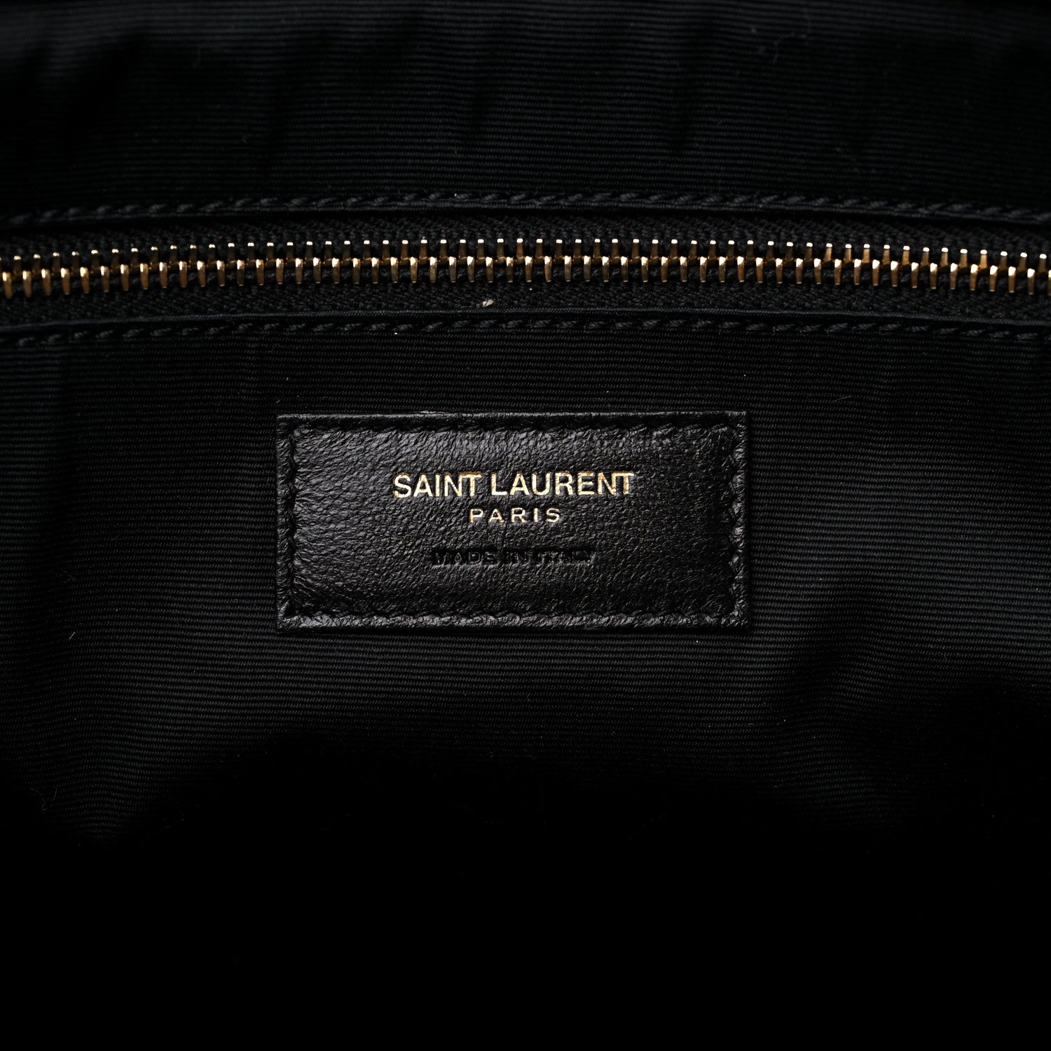Saint Laurent Lambskin Quilted Maxi Icare Shopping Tote Black 7 of 10
