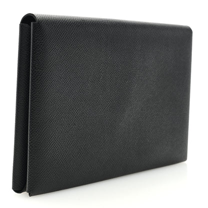Hermes Epsom Calvi Pouch Black 3 of 6