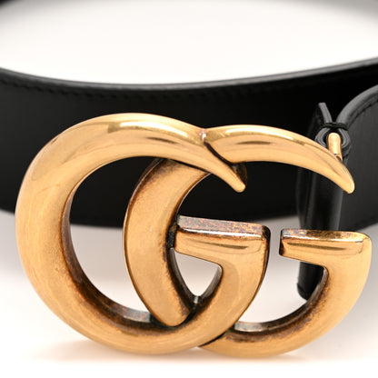 Gucci Calfskin Double G 40mm Belt 75 30 Black 7 of 8