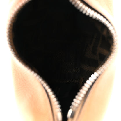 Fendi Vitello Grace Nano Fendigraphy Hobo Charm Miele Scuro 5 of 9