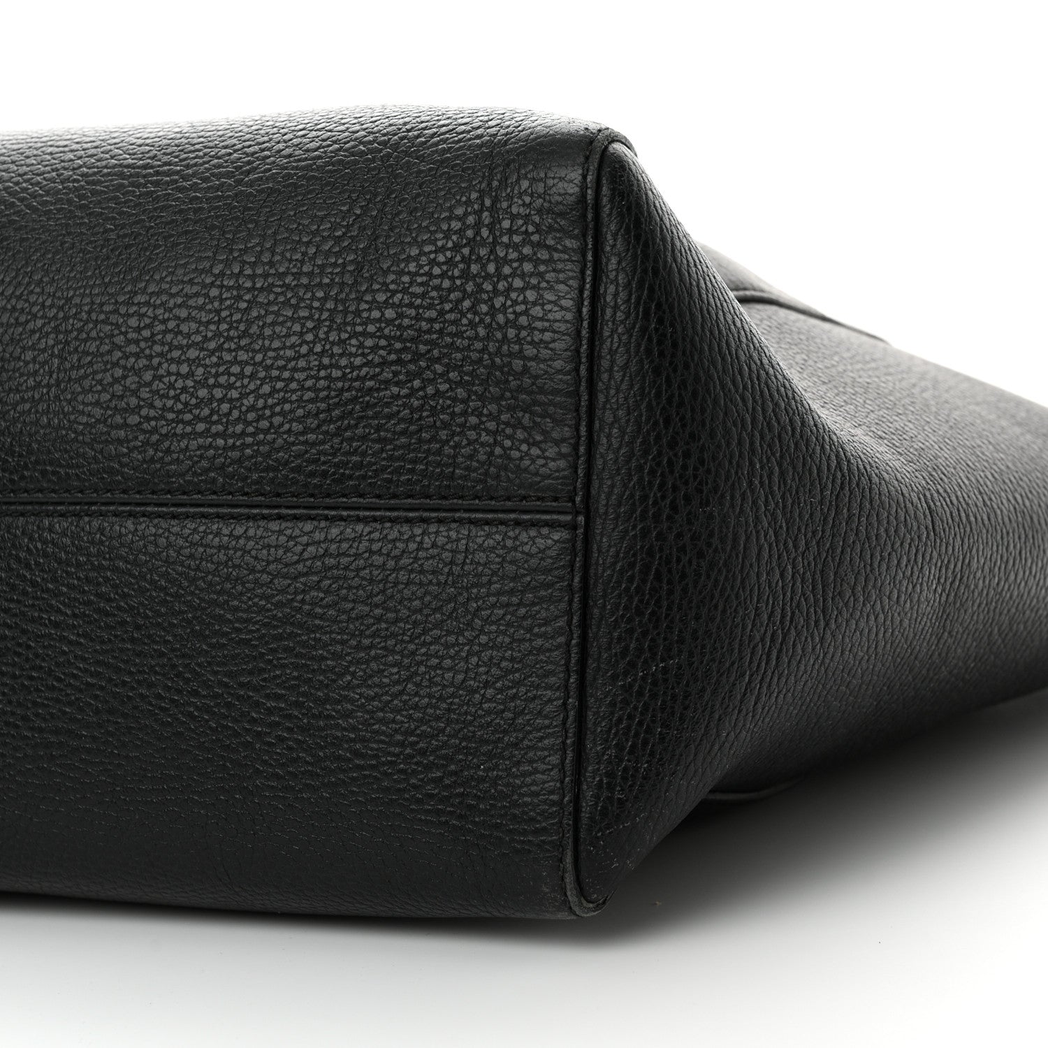 Gucci Pebbled Calfskin Medium Swing Tote Black 9 of 22