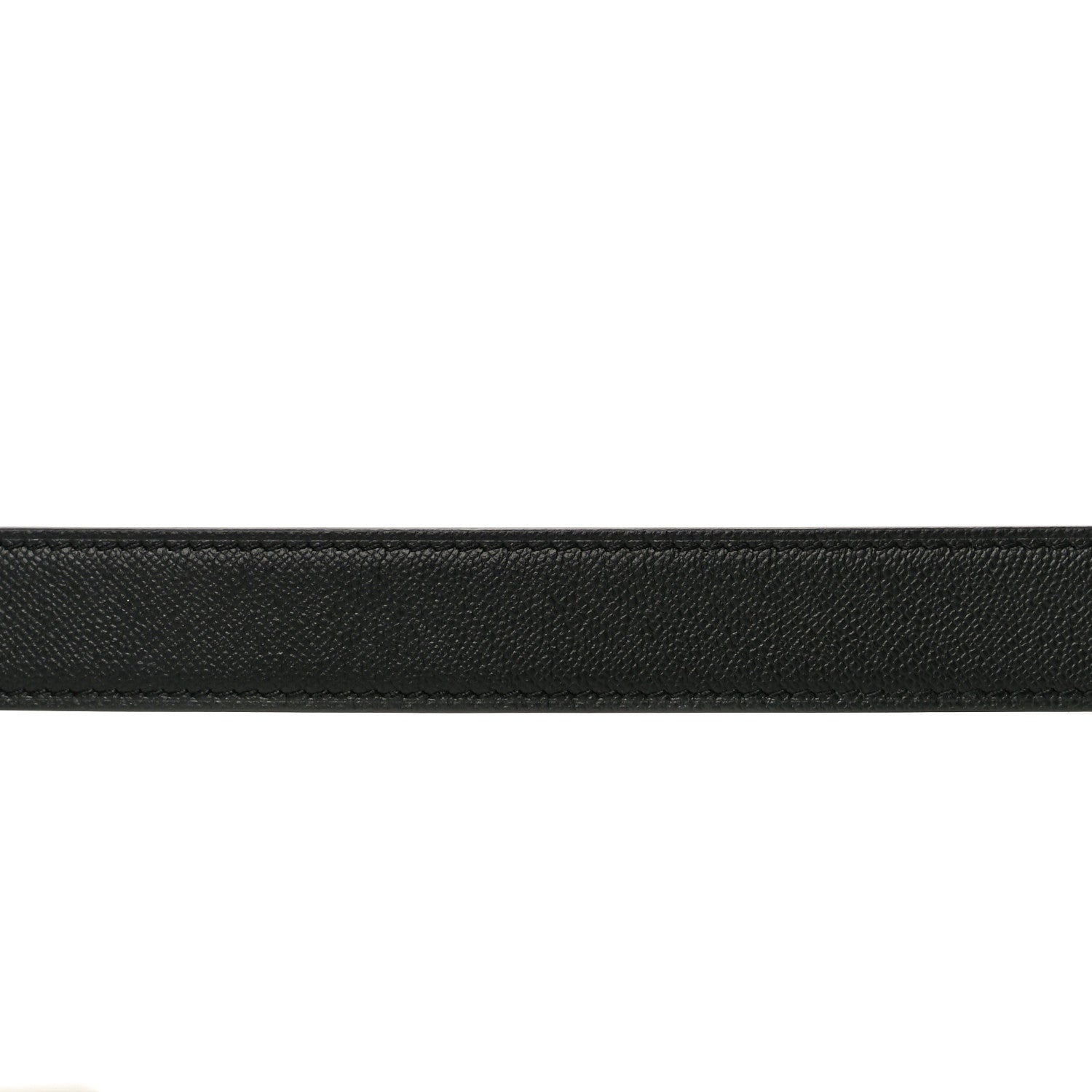 Hermes Epsom Swift 24mm Collier De Chien Belt Black Gold 7 of 8