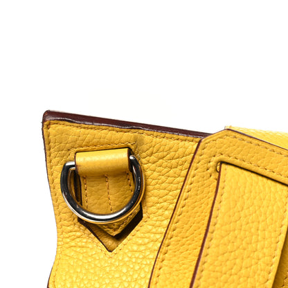 Hermes Taurillon Clemence Jypsiere 34 Jaune Ambre 11 of 16