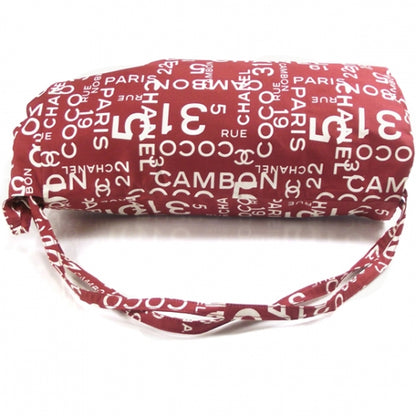 Chanel Canvas COCO Beach Bag Backpack Red 5 of 9