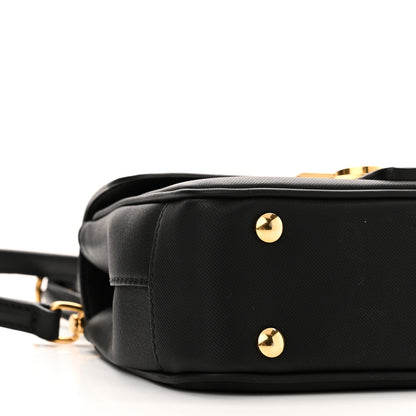 Burberry Trench Calfskin Small DK88 Top Handle Bag Black 9 of 10