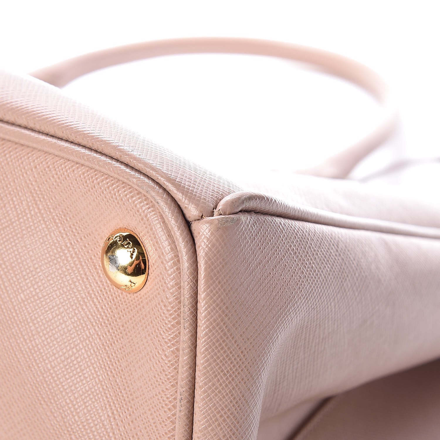 Prada Saffiano Lux Large Tote Cammeo 13 of 14