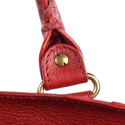 Balenciaga Sugar Goatskin Classic Gold Hardware Velo Rouge Rouge Coquelicot 6 of 15