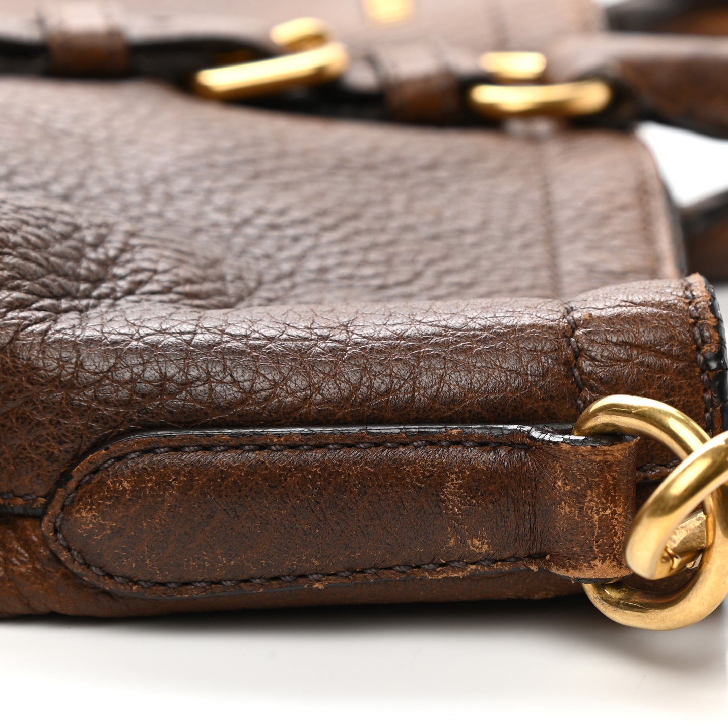 Deerskin Tote Bruciato
