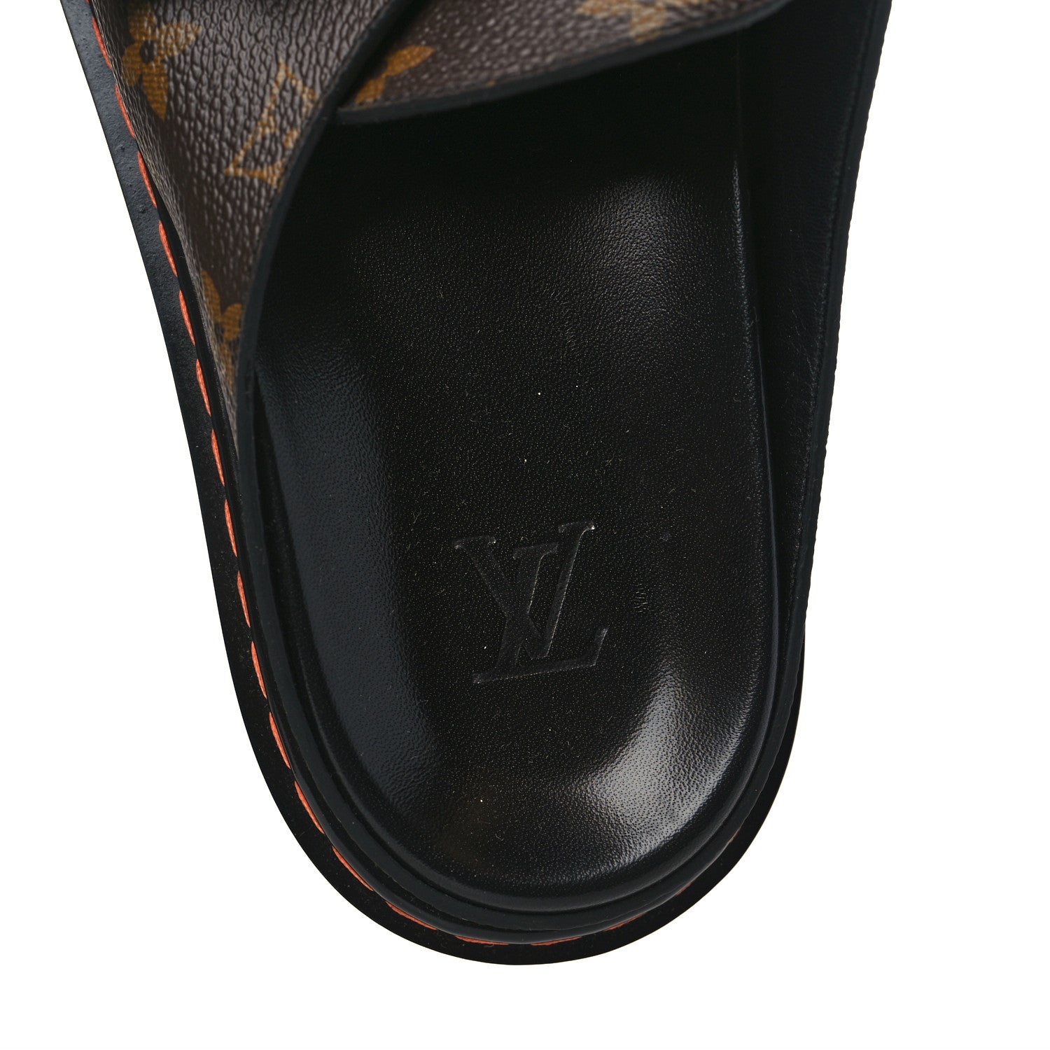 Louis Vuitton Monogram LV Easy Mens Mule 8 Black 7 of 8