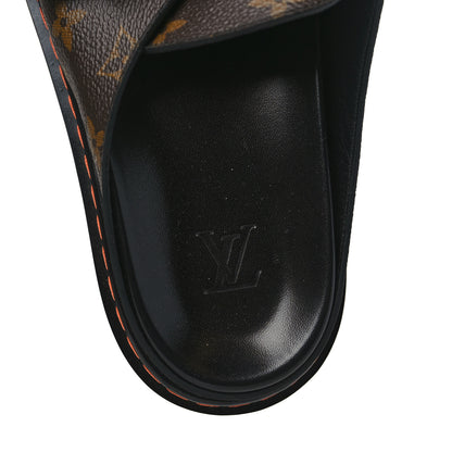 Louis Vuitton Monogram LV Easy Mens Mule 8 Black 7 of 8