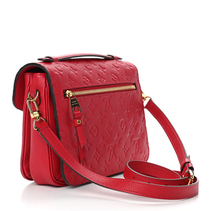 Louis Vuitton Empreinte Pochette Metis Cherry 3 of 12