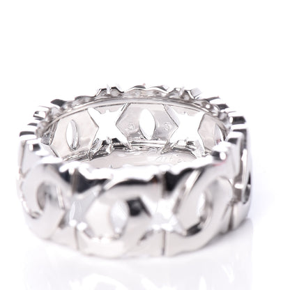 Chopard CARTIER 18K White Gold Entrelaces Ring 55 7.25 4 of 6