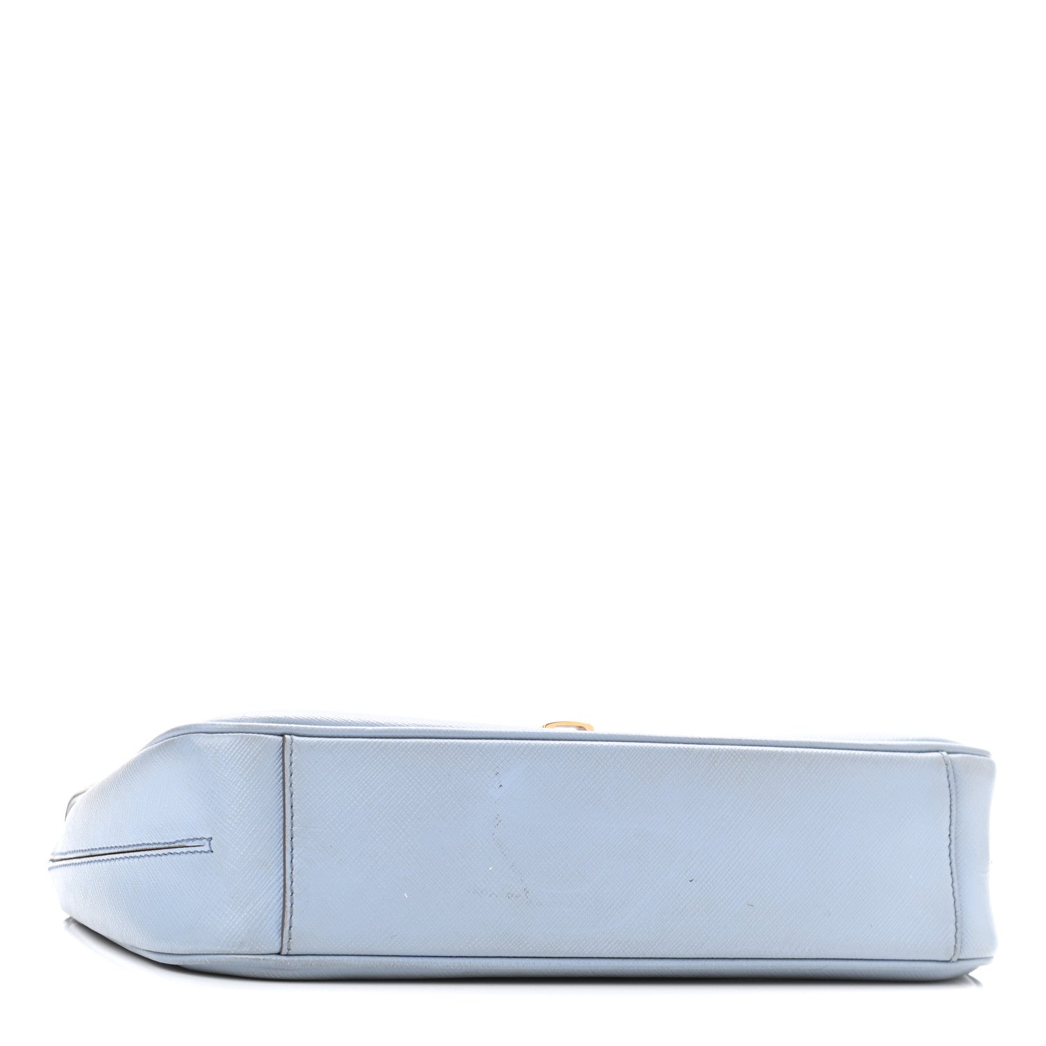 Salvatore Ferragamo Printed Calfskin Rory Chain Shoulder Bag Light Blue 4 of 11