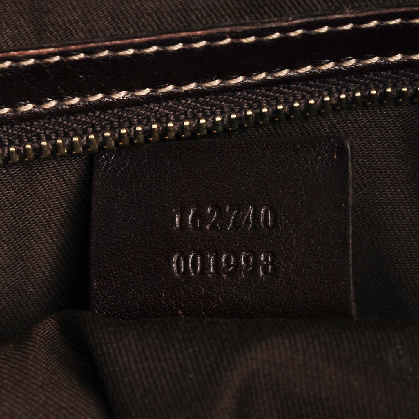 Calfskin Medium Britt Hobo Dark Brown