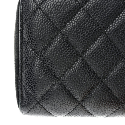 Chanel Caviar Quilted Large Gusset Zip Around Wallet Black 16 of 19