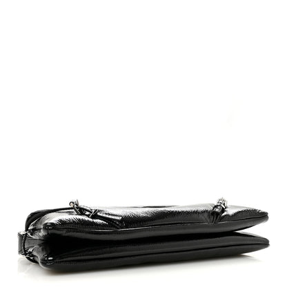 Givenchy Patent Calfskin Small P'tit Voyou Shoulder Bag Black 4 of 14