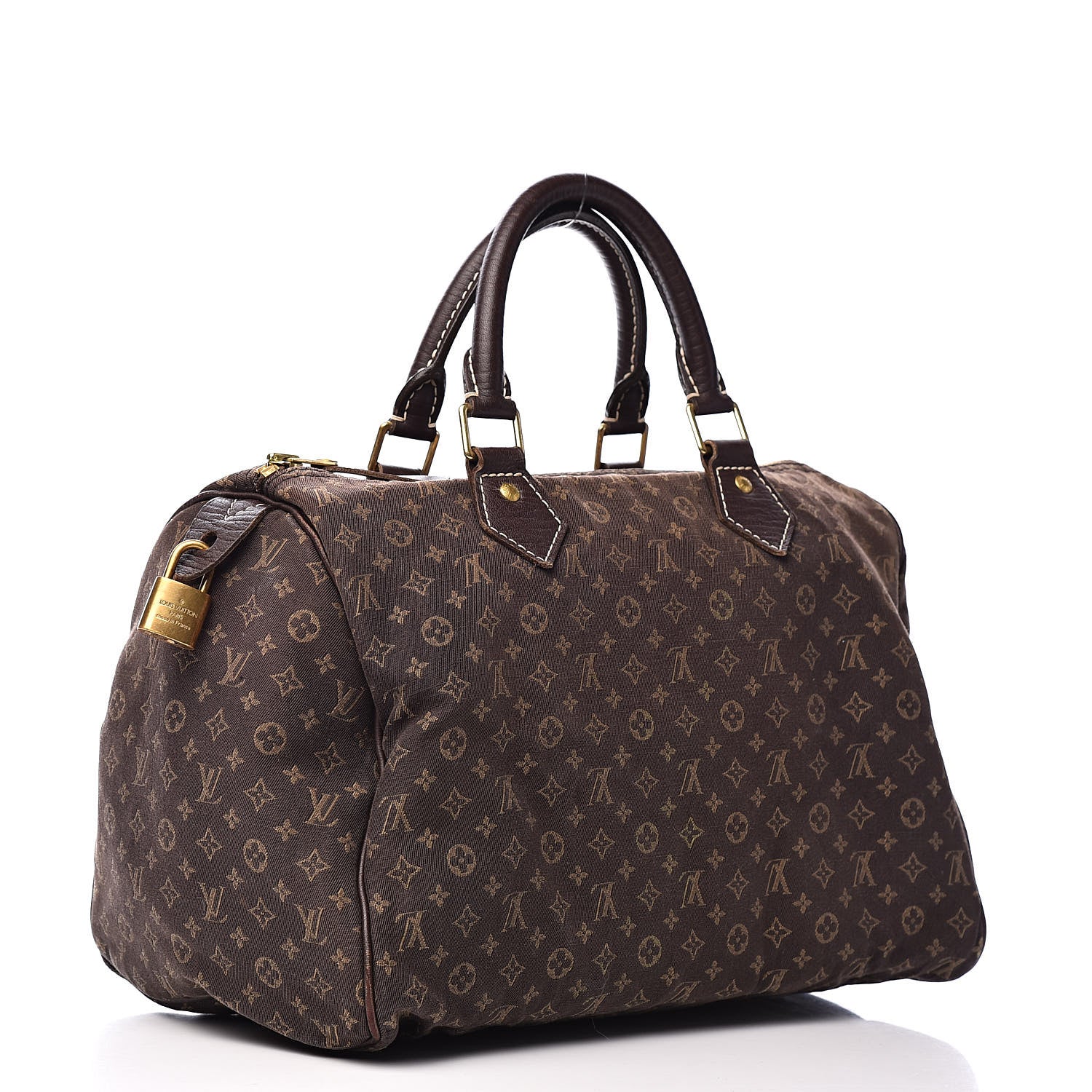 Louis Vuitton Mini Lin Speedy 30 Ebene 3 of 11