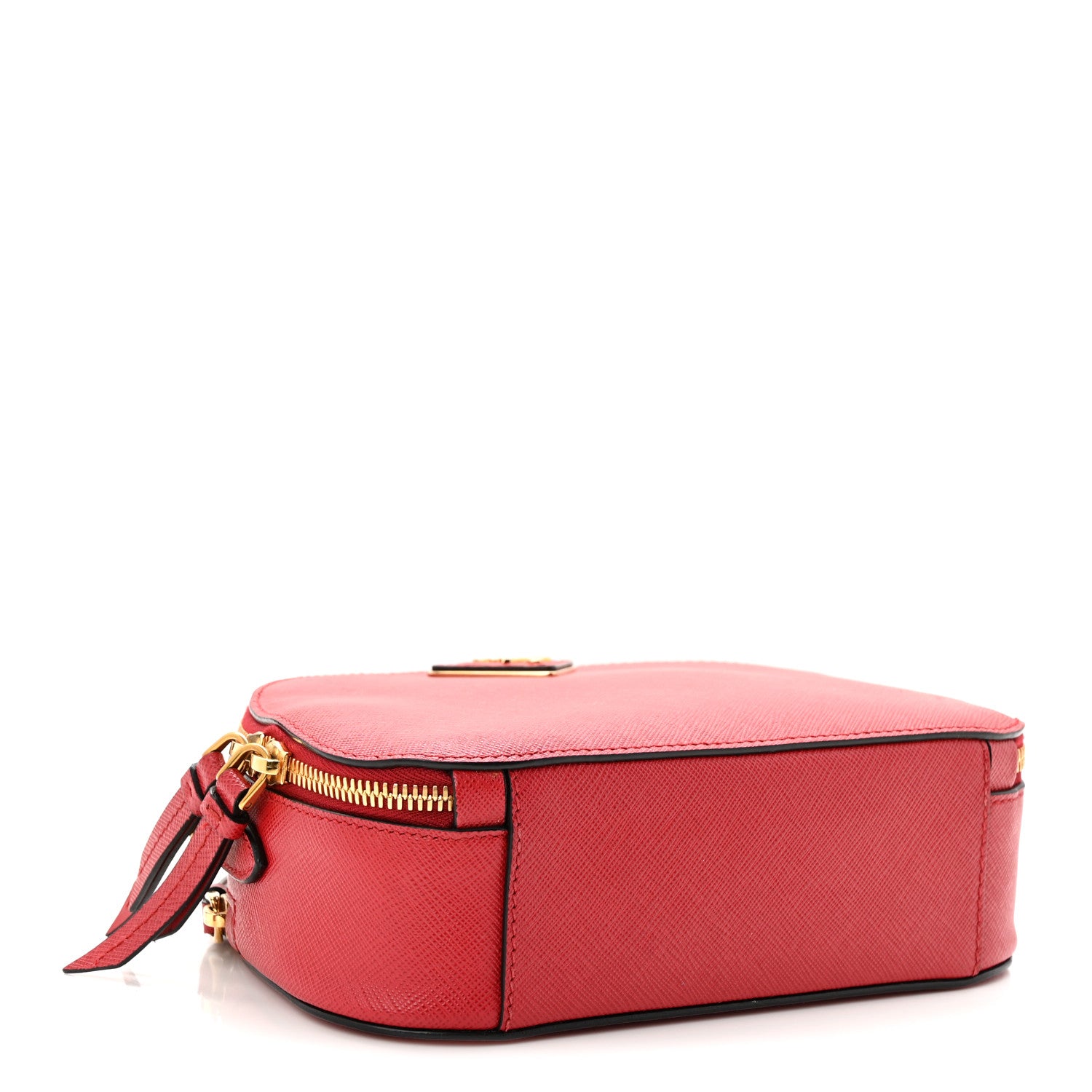 Prada Saffiano Lux Odette Crossbody Fuoco 4 of 10
