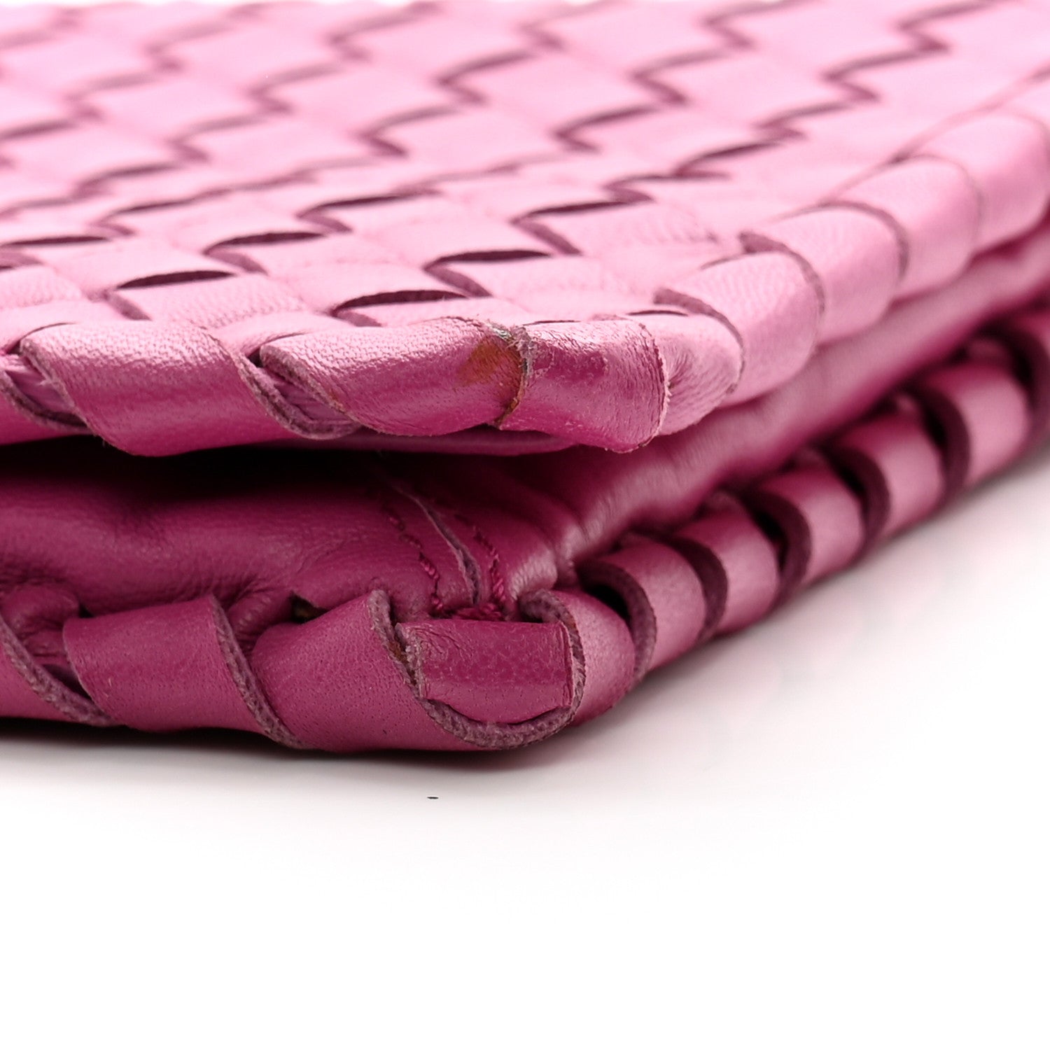 Bottega Veneta Nappa Intrecciato Turnlock Clutch Ametiste 11 of 11