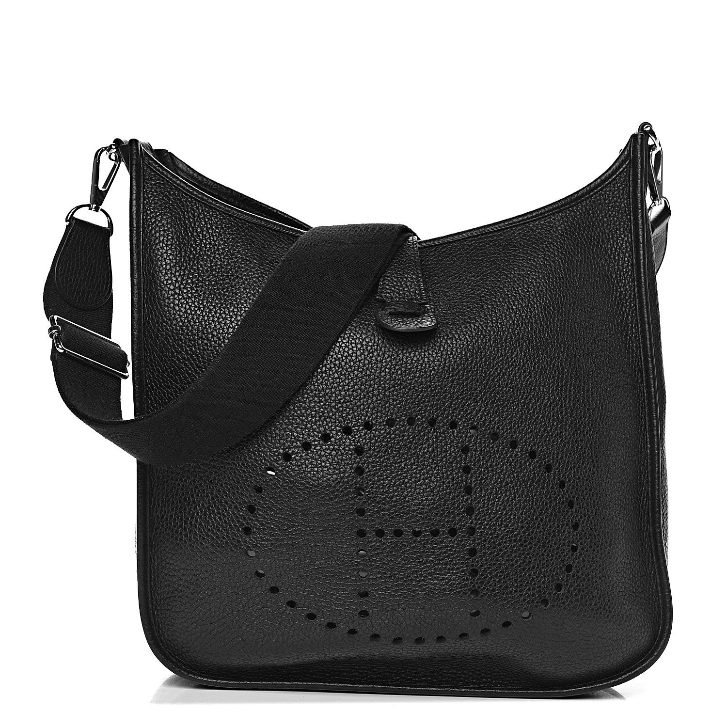 Hermes Taurillon Clemence Evelyne III GM Black 1 of 10