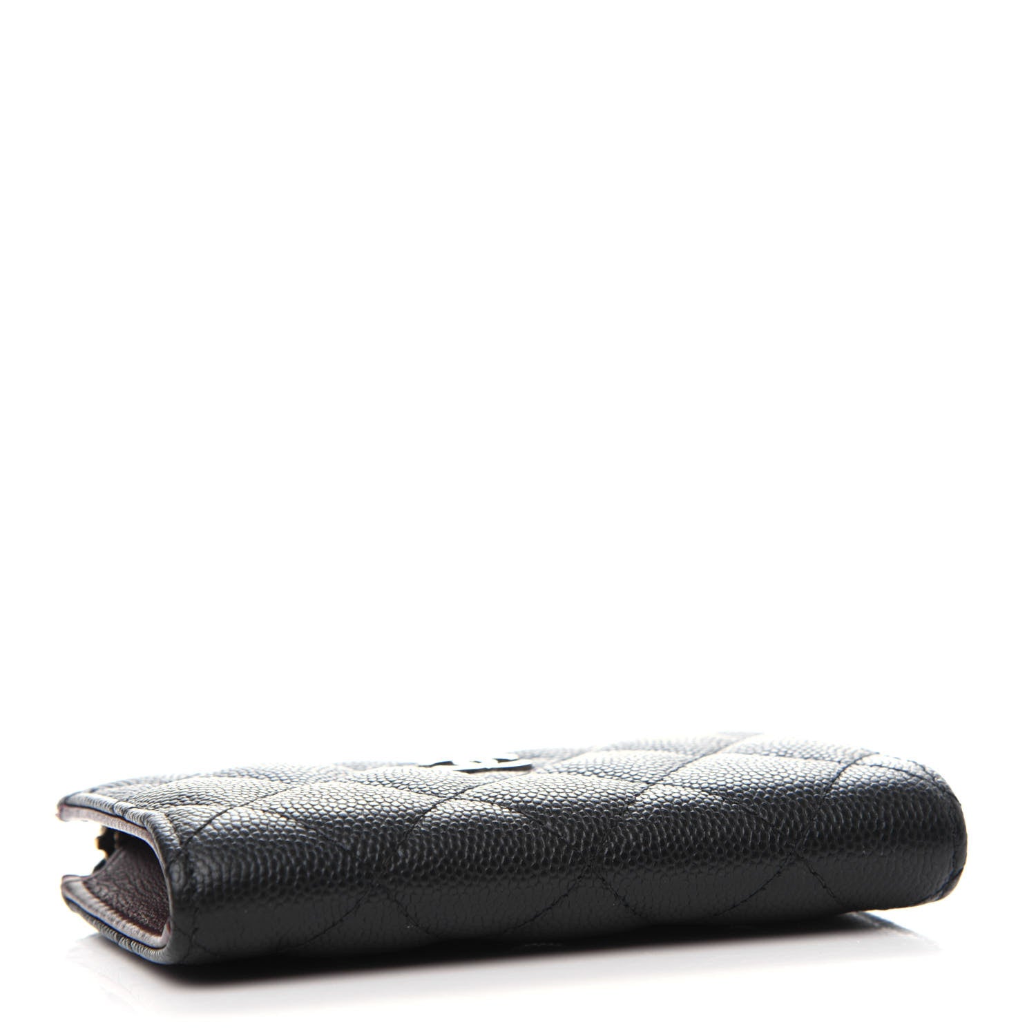 Chanel Caviar Quilted Key Holder Case Black 3 of 7