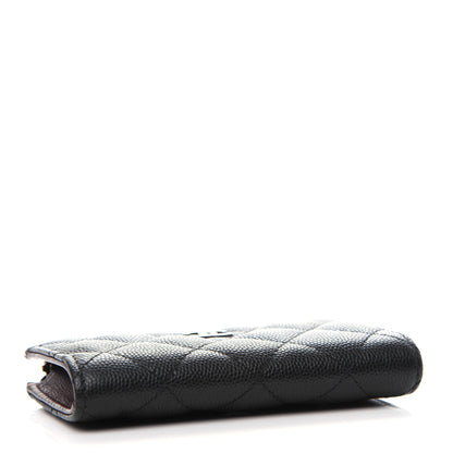 Chanel Caviar Quilted Key Holder Case Black 3 of 7