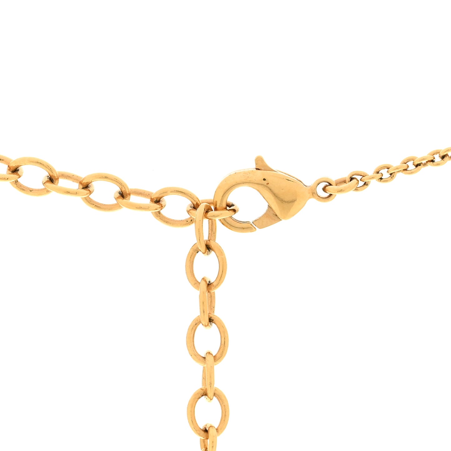 Metal GO-14 Necklace Gold