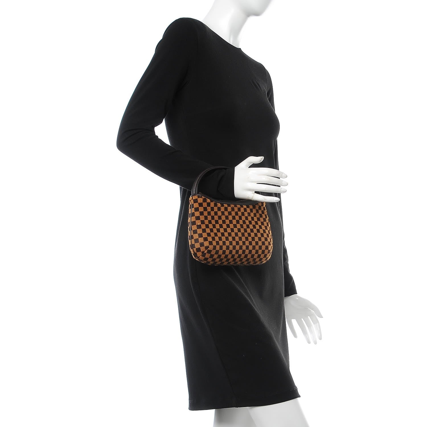 Louis Vuitton Calf Hair Damier Sauvage Tigre 2 of 8